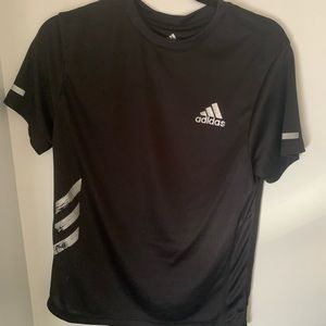100% Polyester Black Adidas T-Shirt